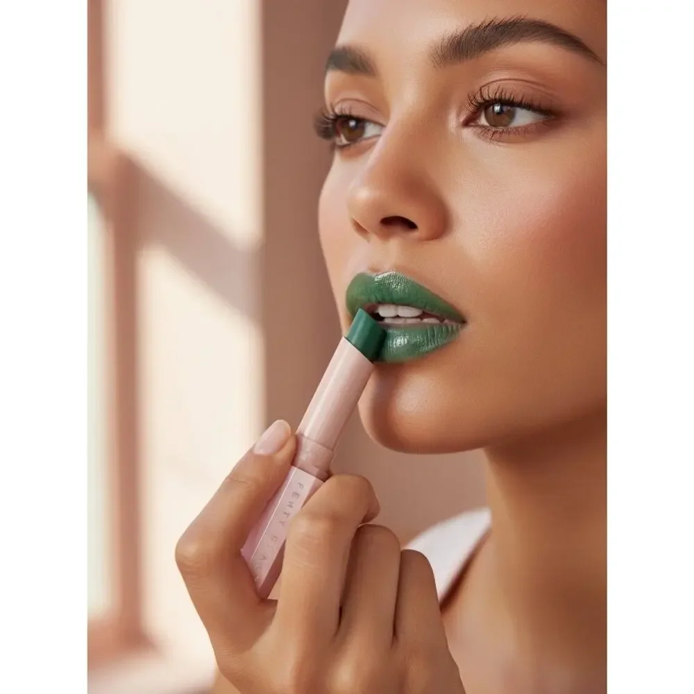 Fenty Beauty Mattemoiselle Plush Matte Lipstick Midnight Wasabi SEALED NIB